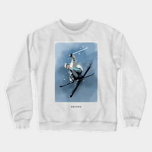 Skiing Crewneck Sweatshirt